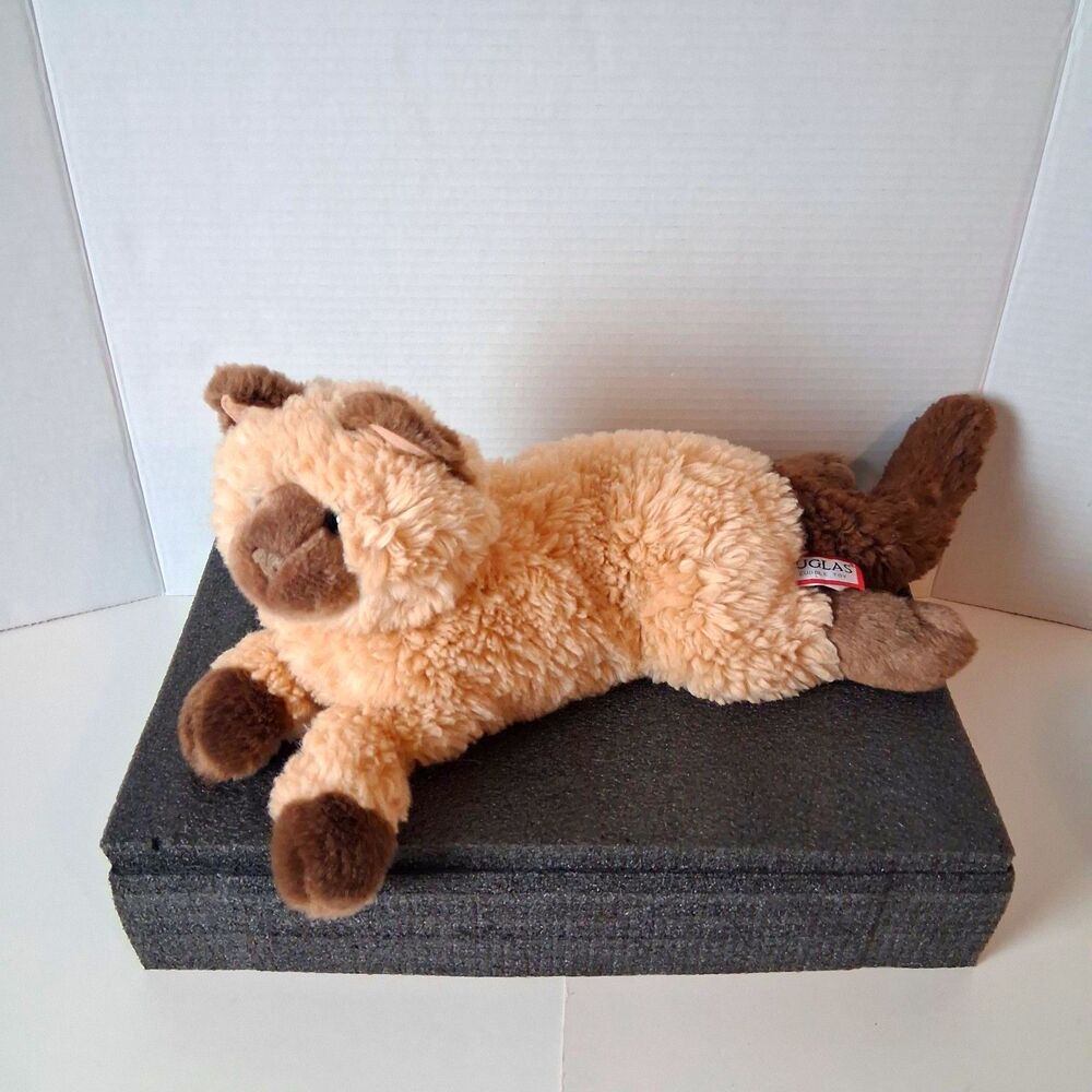 Douglas Cuddle Toys Himalayan Cat Plush Stuffed Animal #280 Ragdoll Realistic